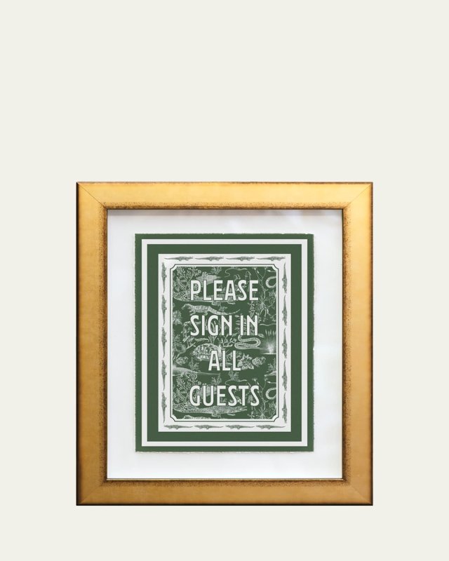 "Text K" Art Print
